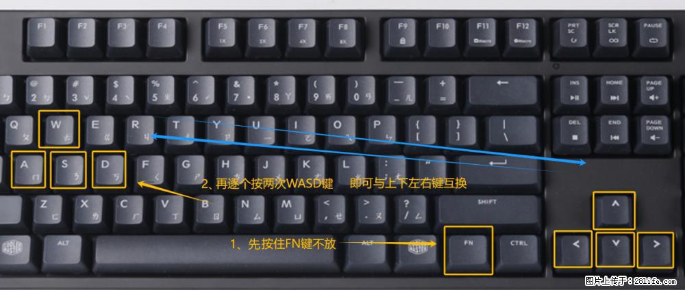 键盘，怎样把wasd键与上下左右方向键互换？ - 生活百科 - 朝阳生活社区 - 朝阳28生活网 cy.28life.net
